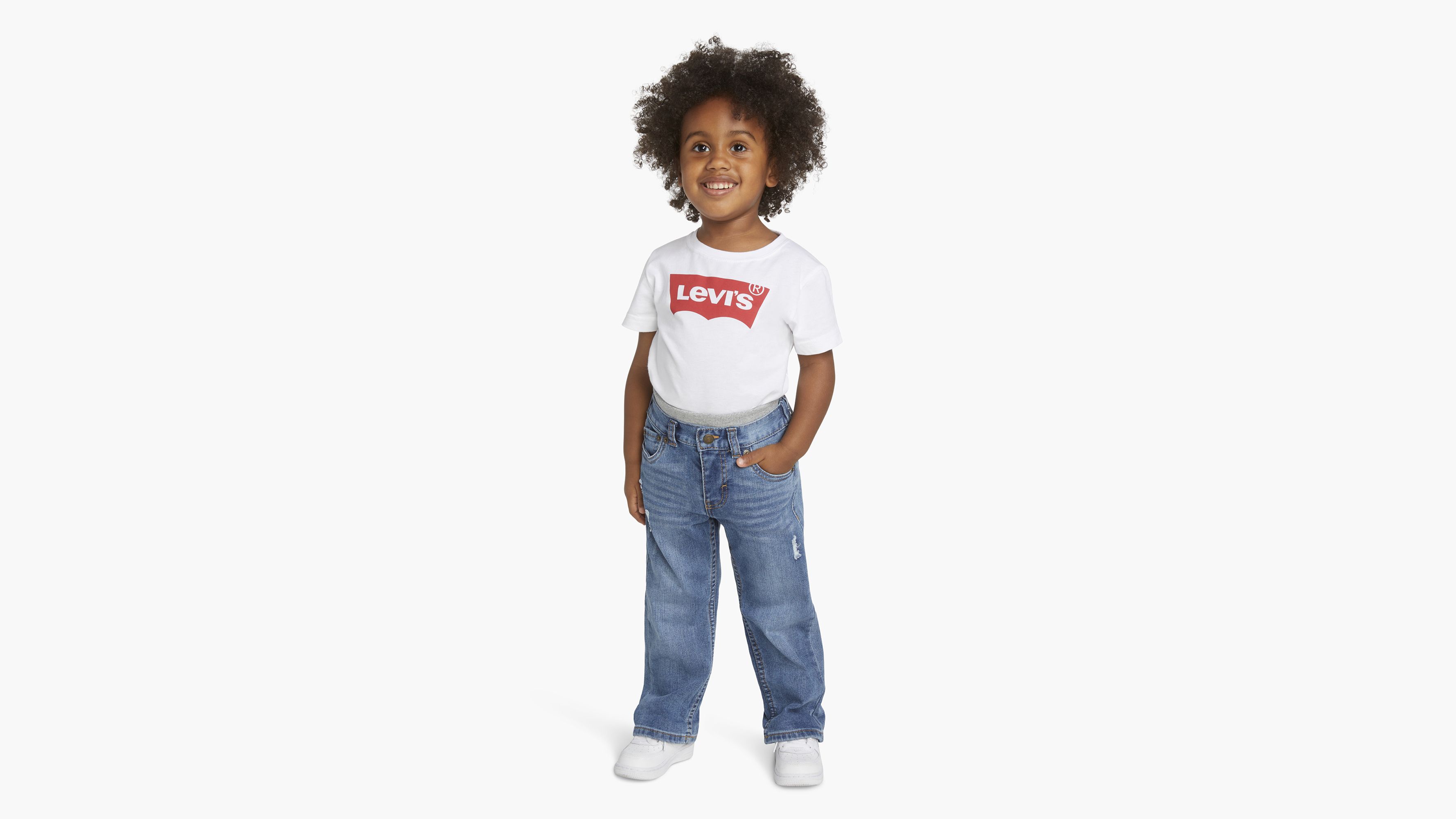 Murphy Pull On Straight Fit Jeans Toddler Boys 2T-4T 1