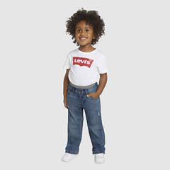 Murphy Pull On Straight Fit Jeans Toddler Boys 2T-4T — Vintage Sky - Medium Wash 1