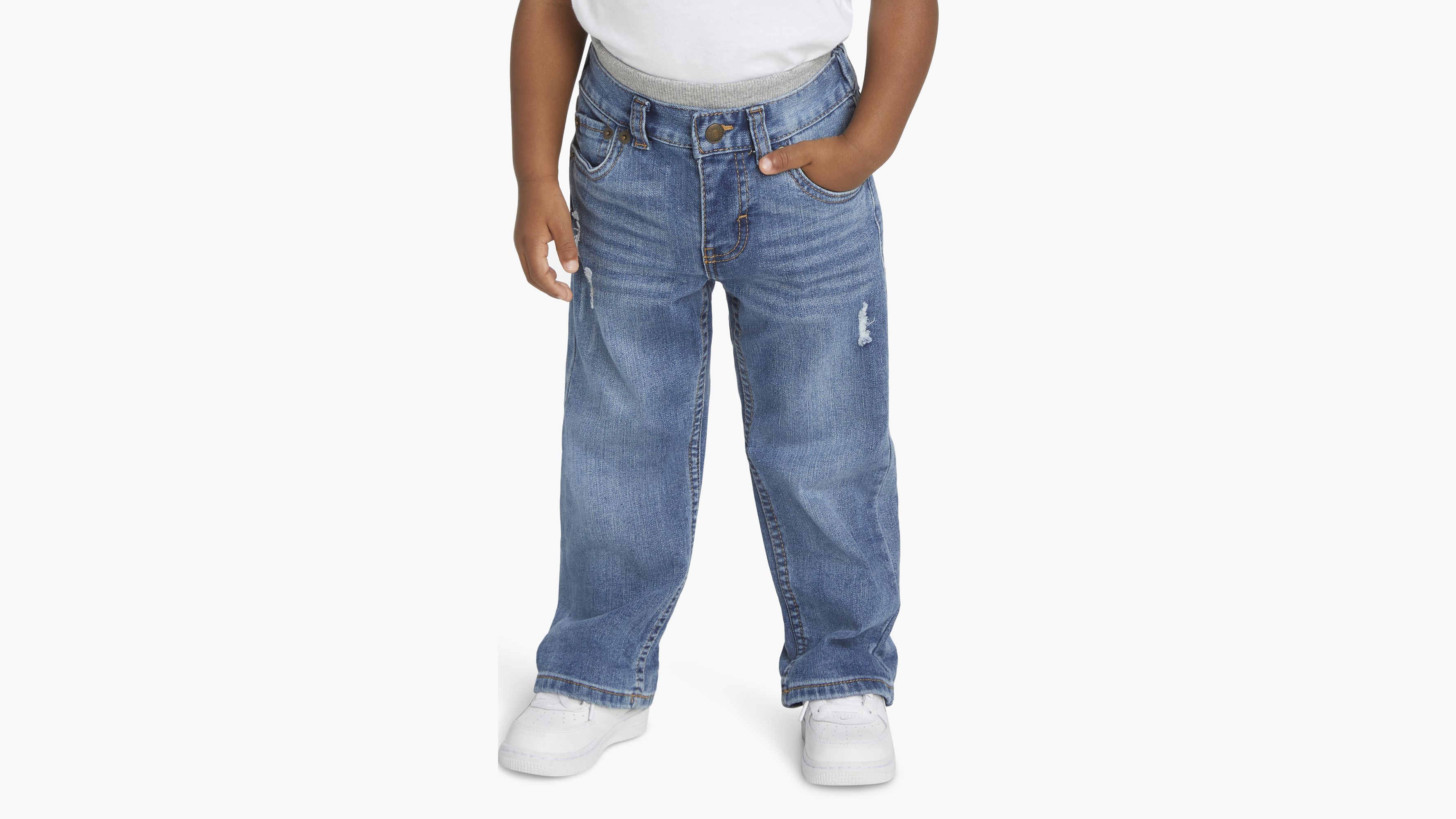 Murphy Pull On Straight Fit Jeans Toddler Boys 2T-4T 2