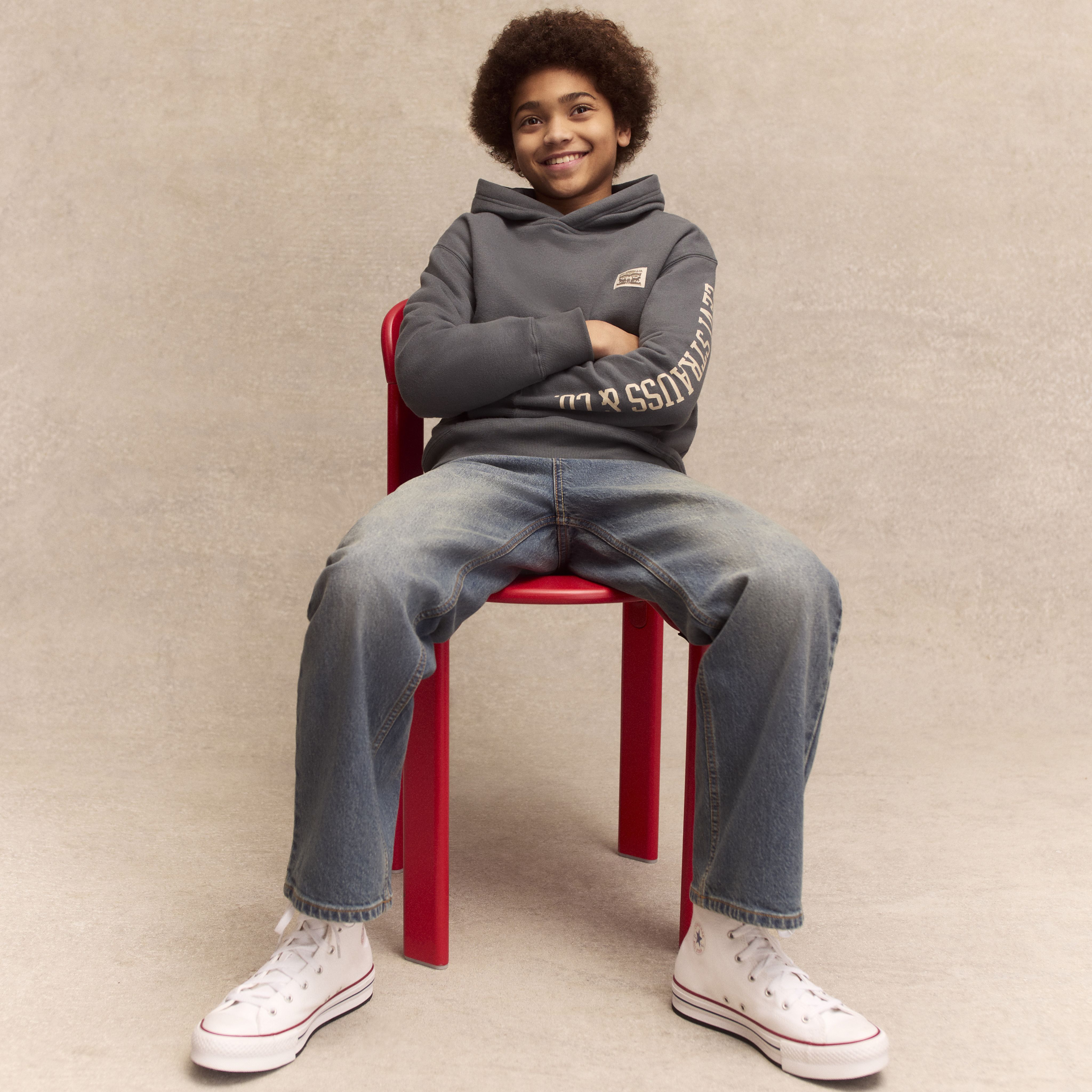 565™ Loose Fit Straight Jeans Big Boys 8-20 2