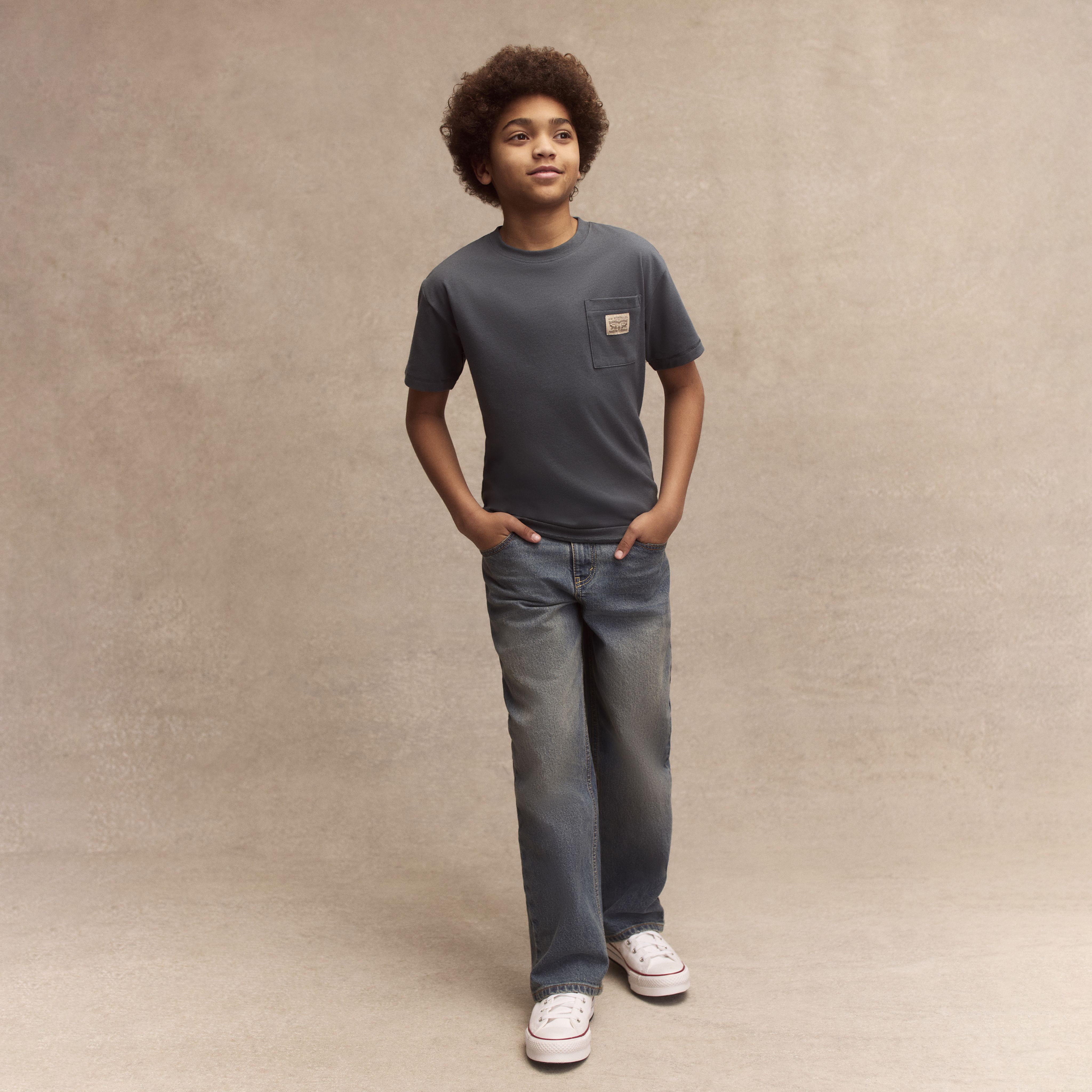 565™ Loose Fit Straight Jeans Big Boys 8-20 1