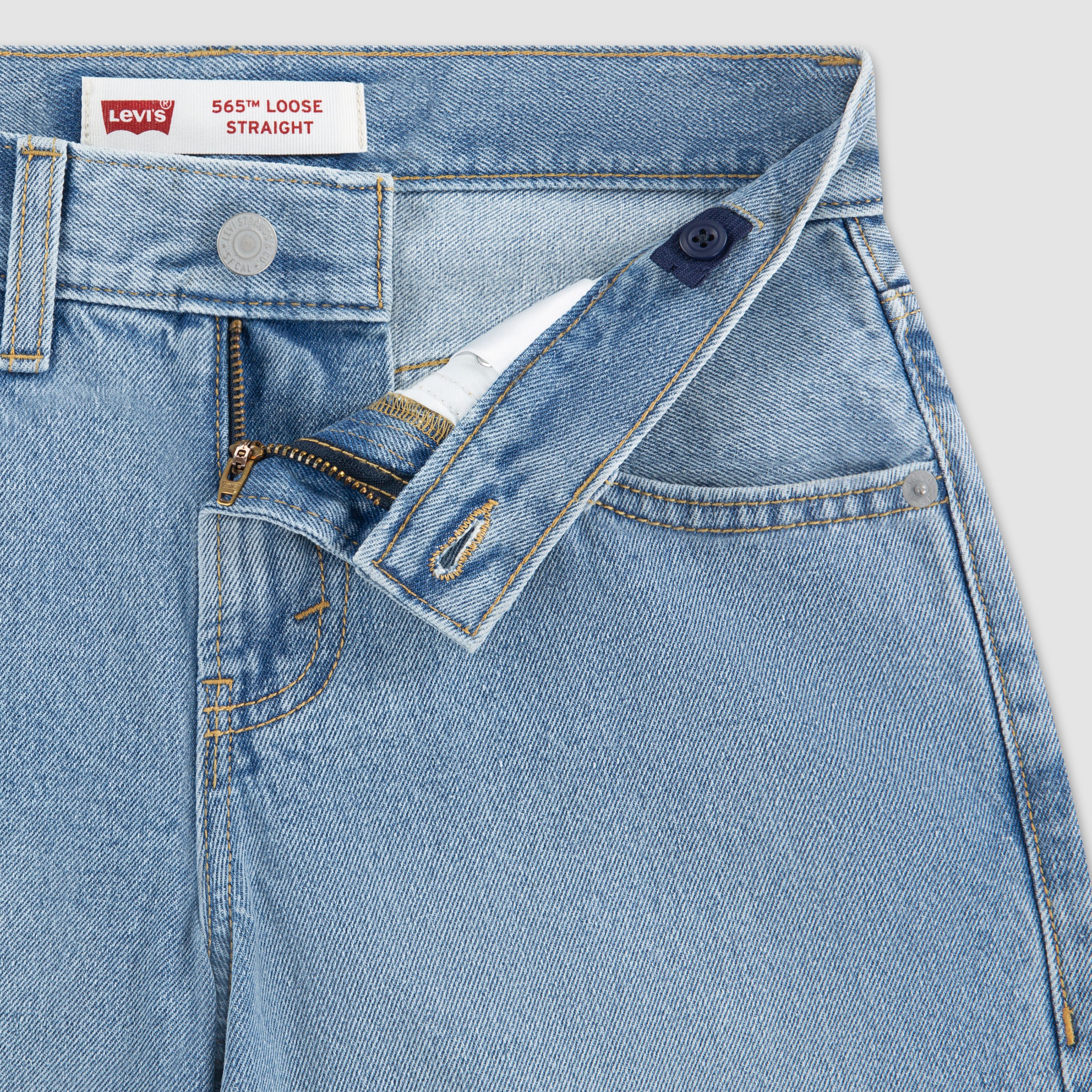 565™ Loose Fit Straight Jeans Big Boys 8-20 8