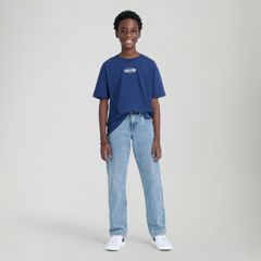565™ Loose Fit Straight Jeans Big Boys 8-20 — Alanis - Blue 1