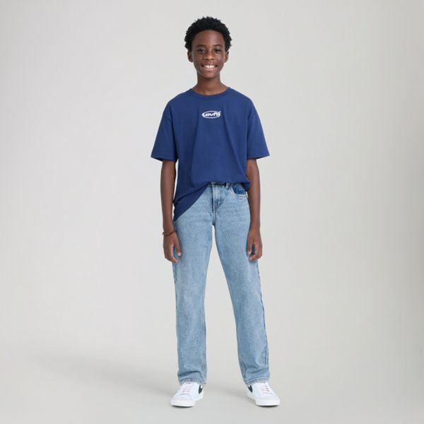 565™ Loose Fit Straight Jeans Big Boys 8-20 — Alanis - Blue