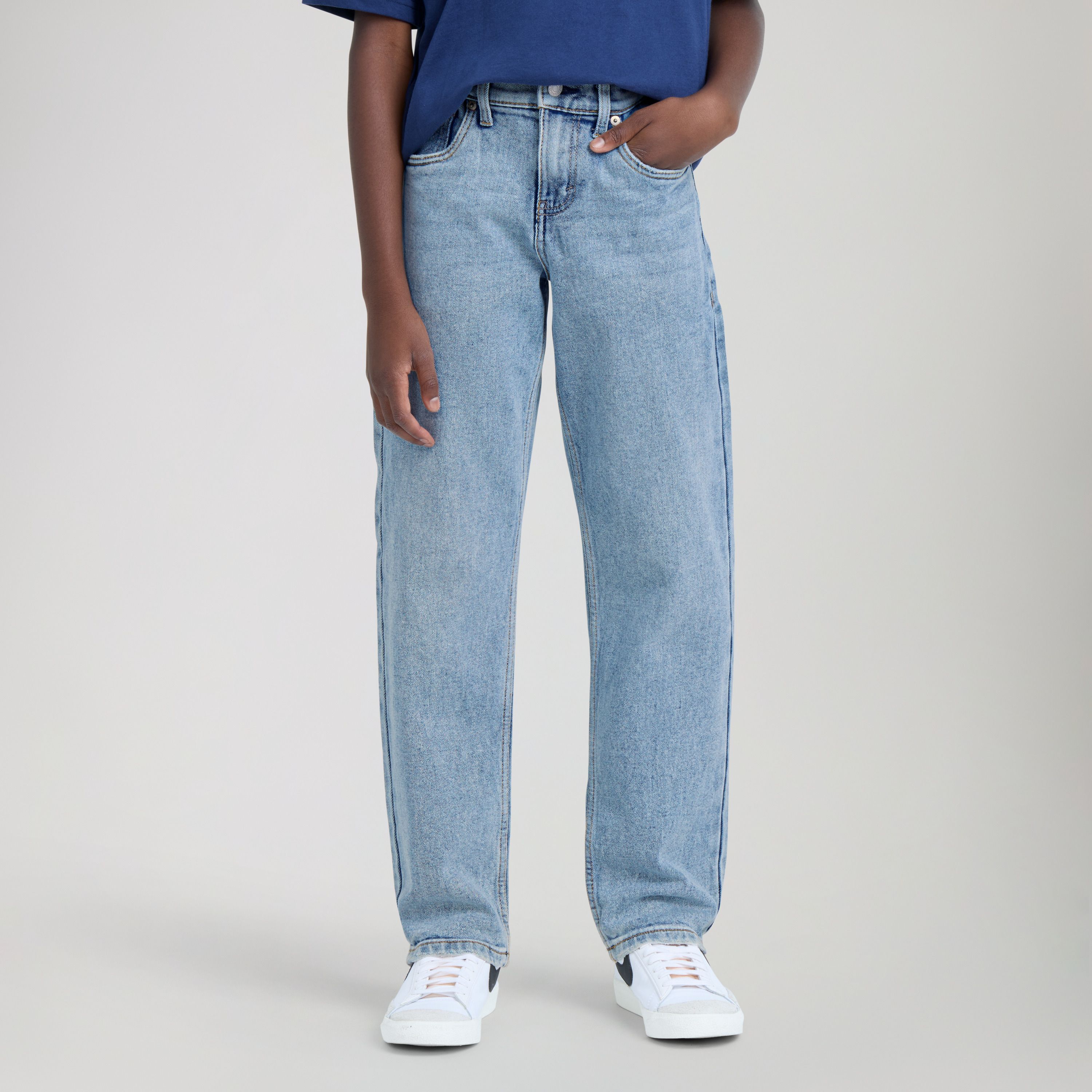 565™ Loose Fit Straight Jeans Big Boys 8-20 12