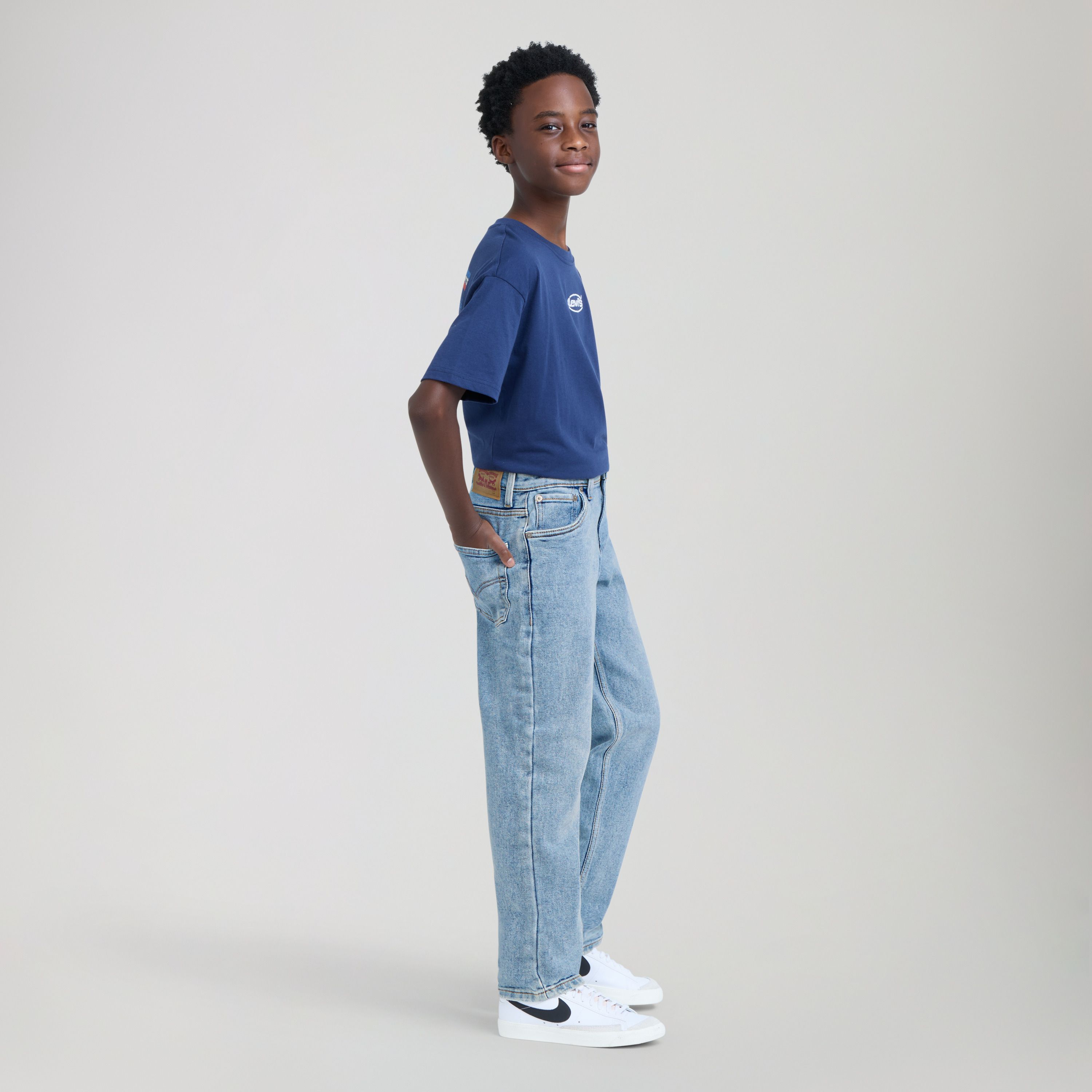 565™ Loose Fit Straight Jeans Big Boys 8-20 4