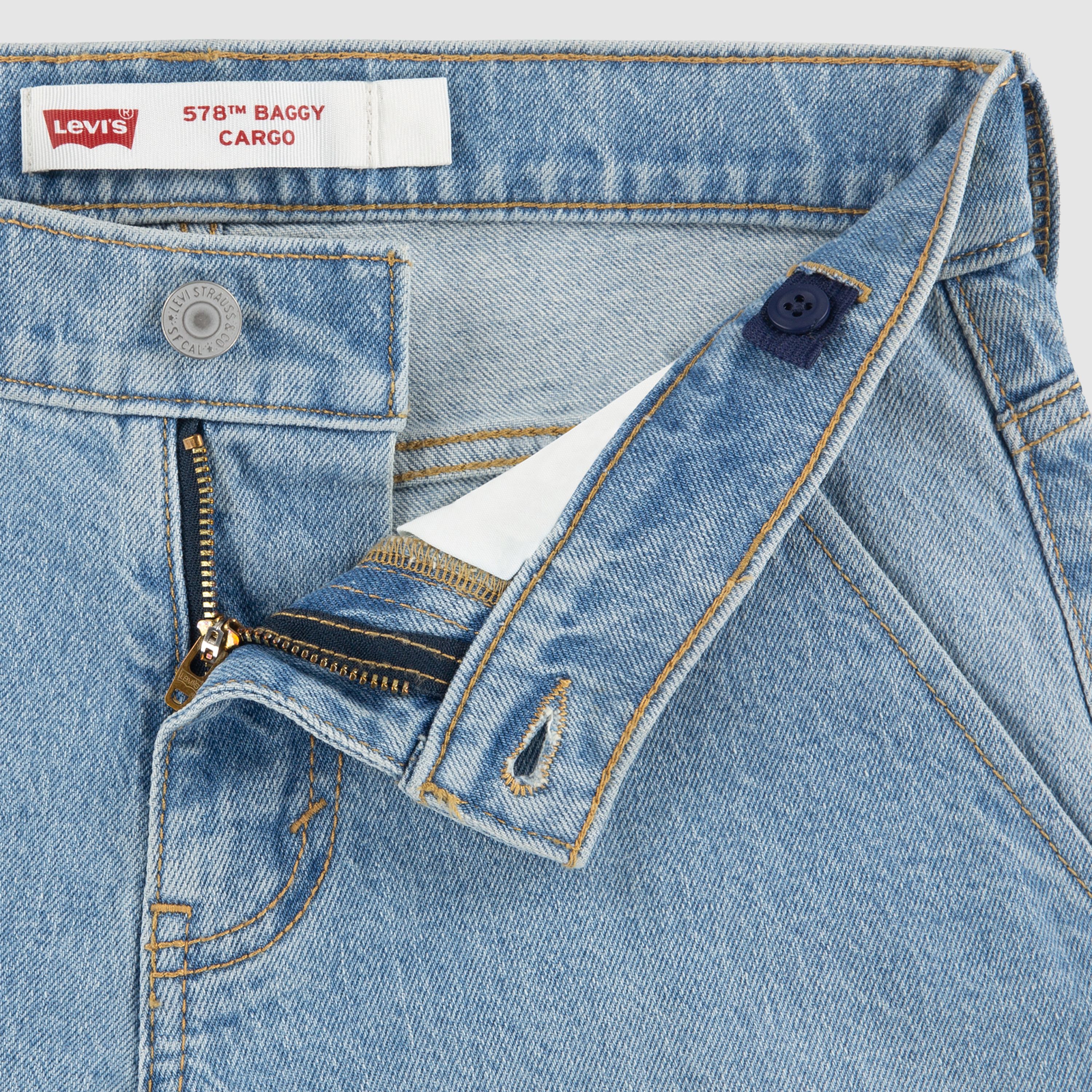 578™ Baggy Cargo Jeans Big Boys 8-20 3