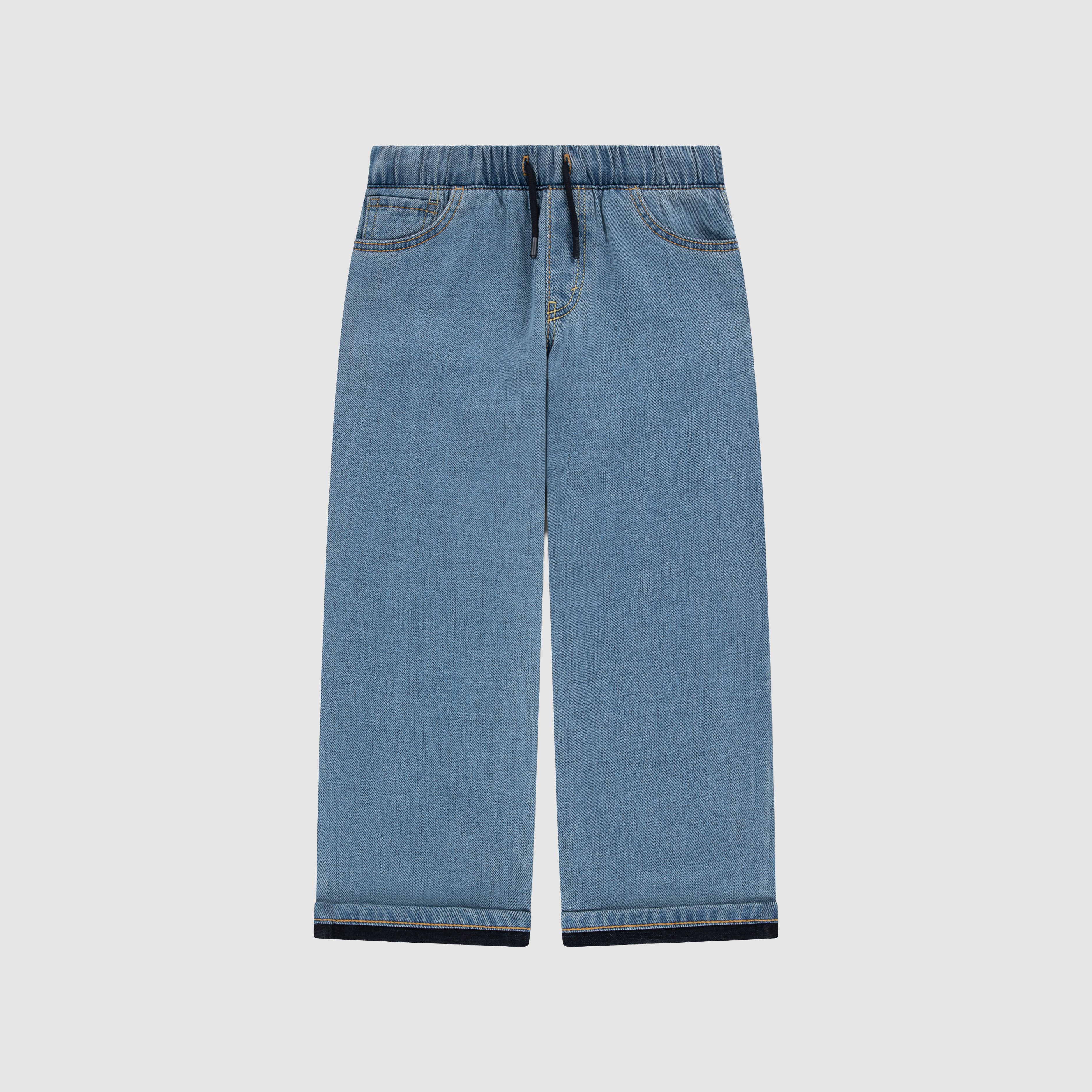 Pull-On Baggy Jeans Little Boys 4-7 1