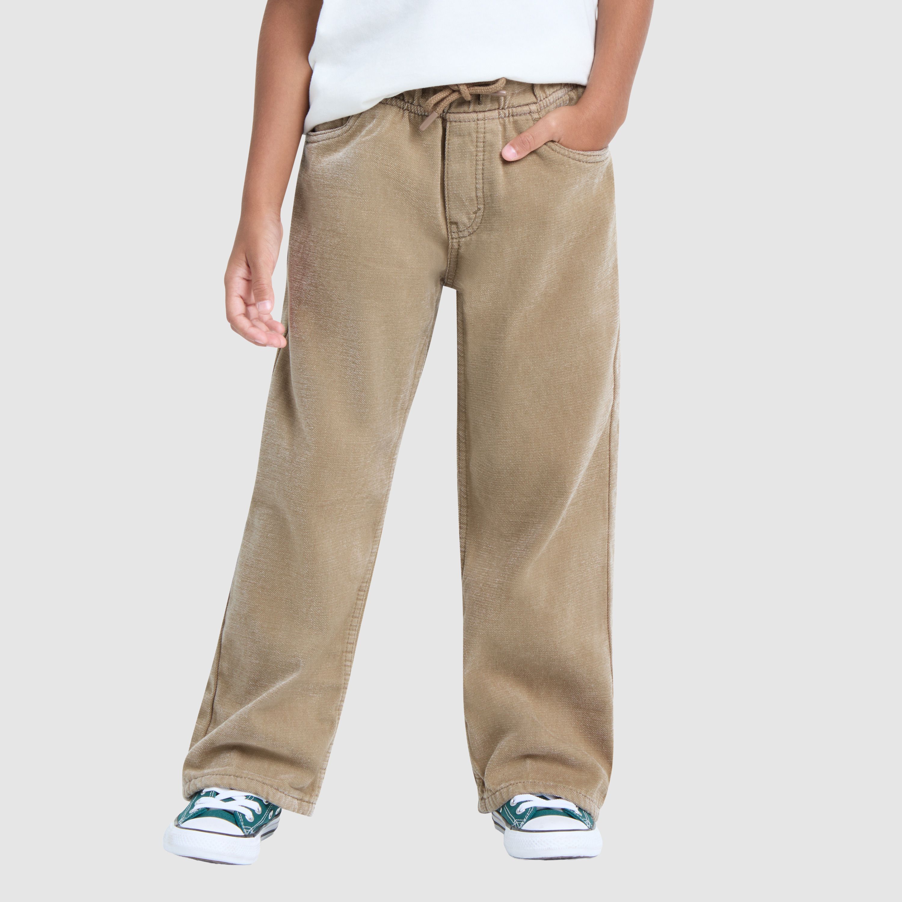 Pull-On Baggy Jeans Little Boys 4-7 1