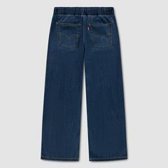 Pull-On Baggy Jeans Little Boys 4-7 — Saves The Day - Dark Wash 2