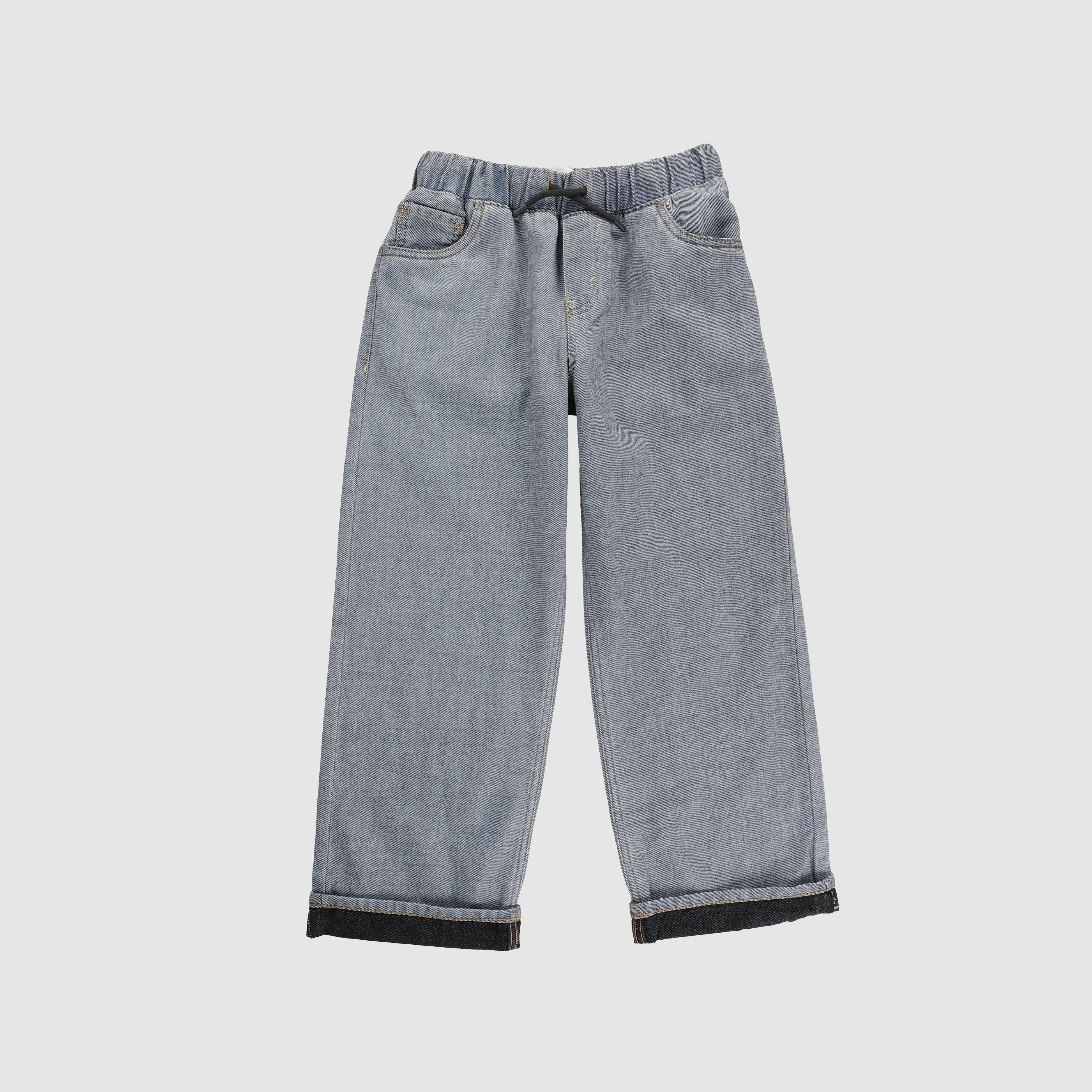 Pull-On Baggy Jeans Big Boys 8-20 6