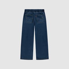 Pull-On Baggy Jeans Big Boys 8-20 — Saves The Day - Dark Wash 2