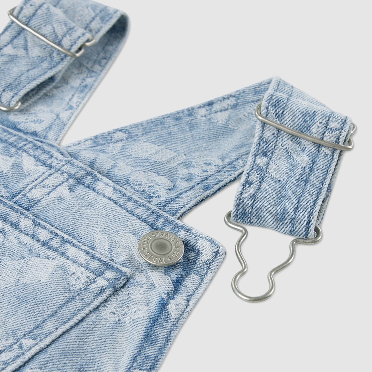 Pocket Overalls Toddler Boys 2T-4T — Shore Thing - Medium Wash