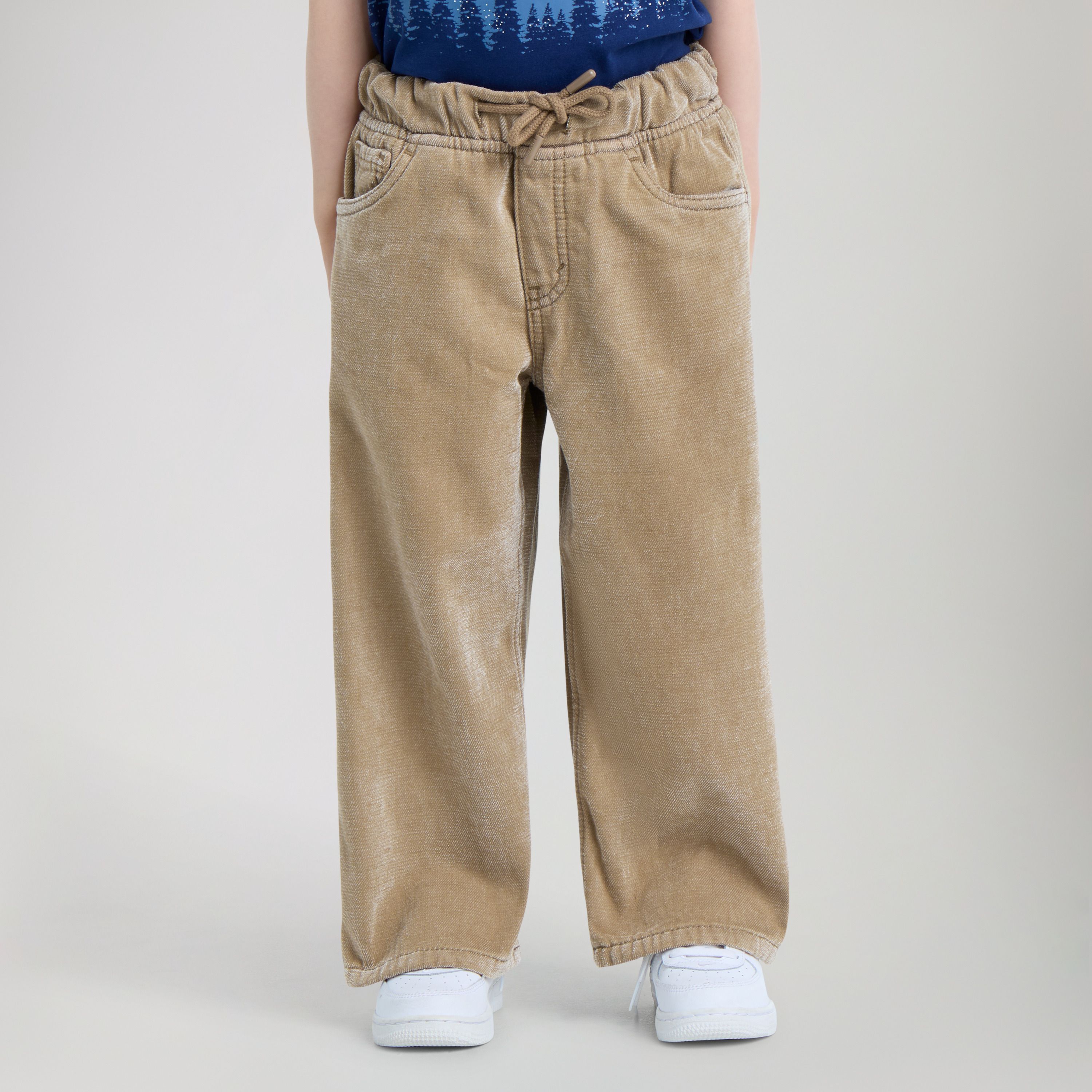 Pull-On Baggy Jeans Toddler Boys 2T-4T 1