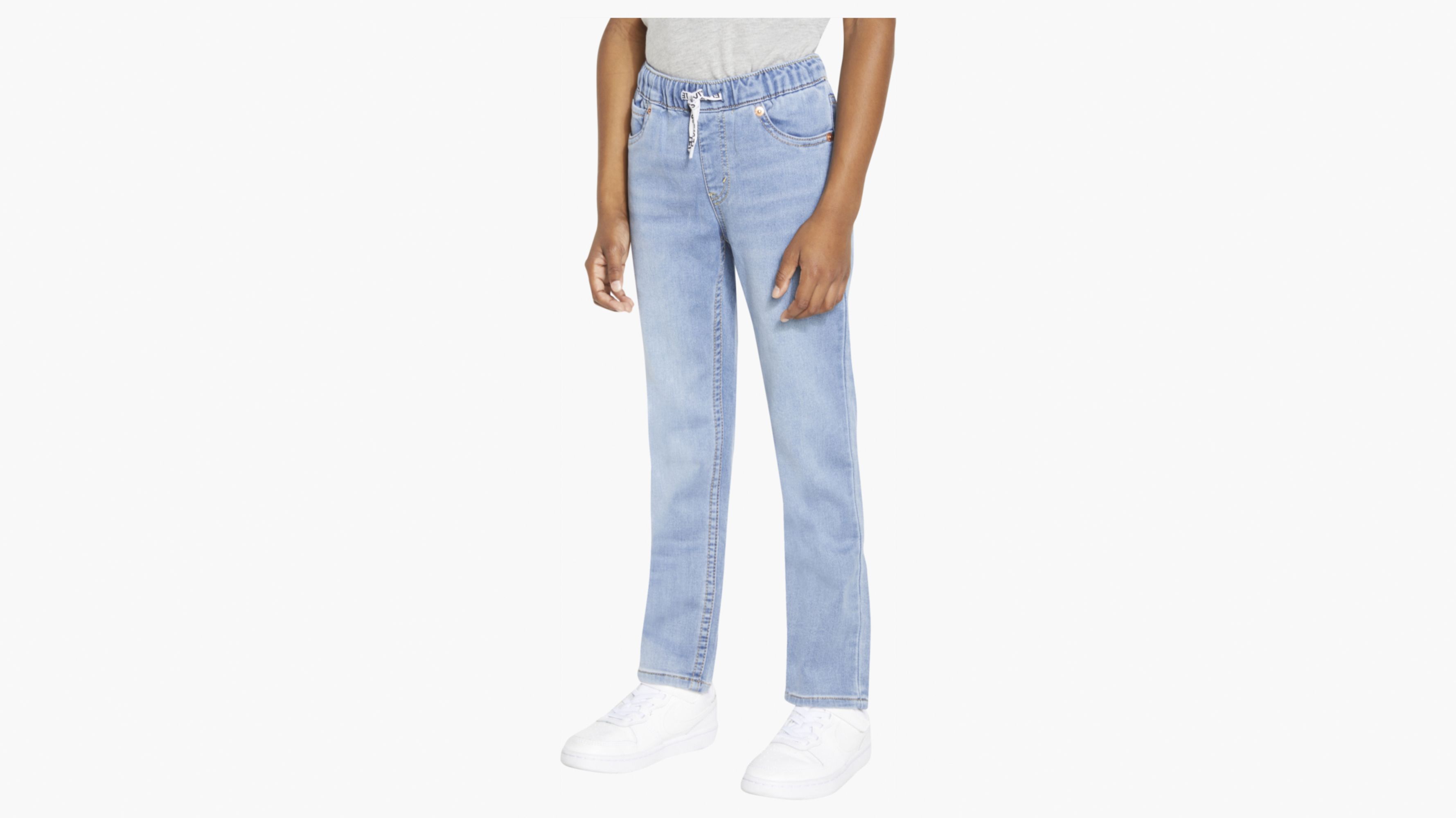 Pull On Skinny Fit Pants Little Boys 4-7 2