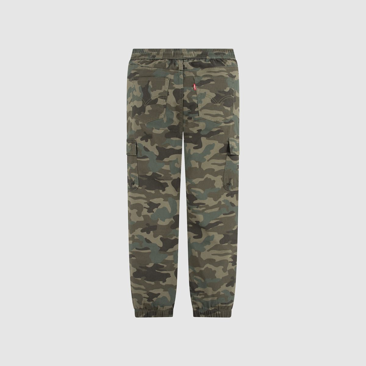 Relaxed Cargo Jogger Pants Big Boys 8-20 — Olive Night Camo