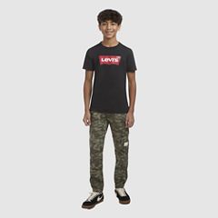 Relaxed Cargo Jogger Pants Big Boys 8-20 — Olive Night Camo 1