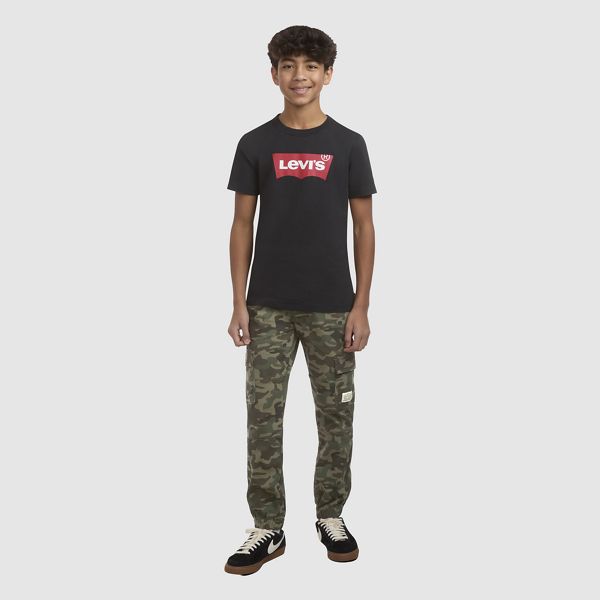 Relaxed Cargo Jogger Pants Big Boys 8-20 — Olive Night Camo