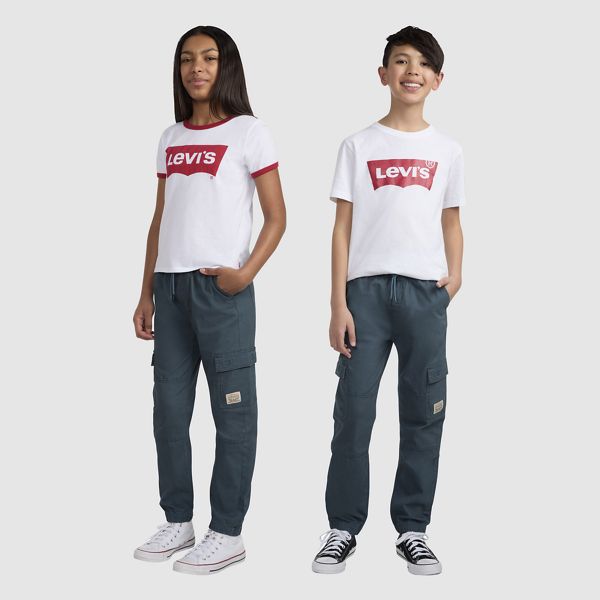 Relaxed Cargo Jogger Pants Big Boys 8-20 — Dark Slate