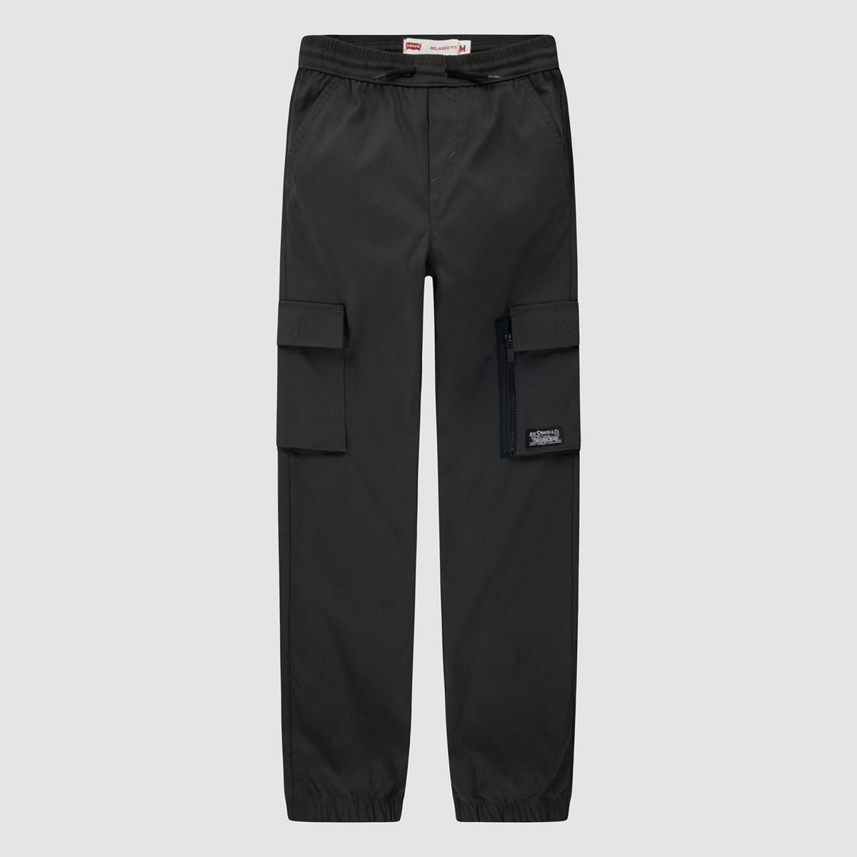 Everyday Cargo Pull On Joggers Big Boys 8-20 — Pirate - Black