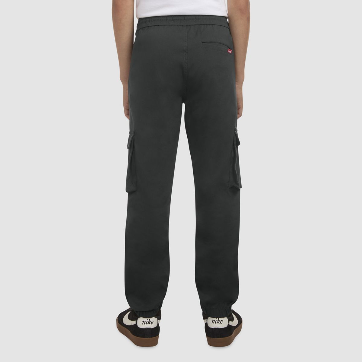 Everyday Cargo Pull On Joggers Big Boys 8-20 — Pirate - Black