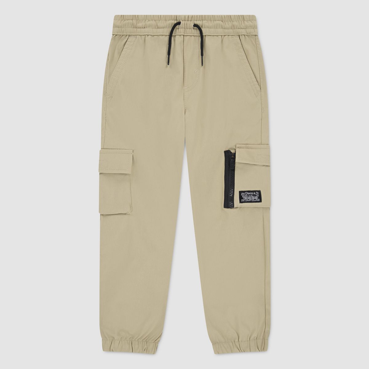 Everyday Cargo Pull On Joggers Little Boys 4-7x — Safari - Beige