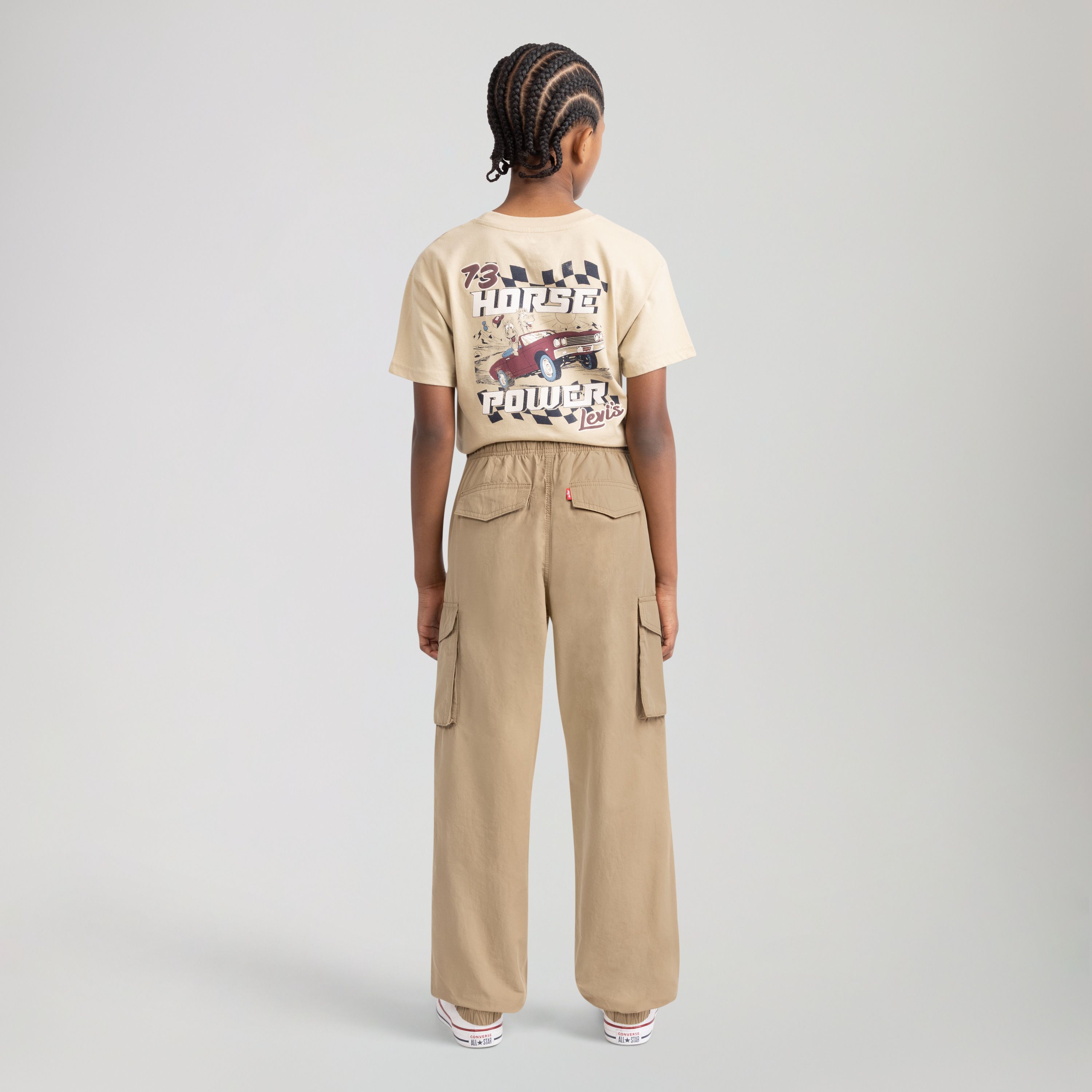 Baggy Cargo Joggers Big Boys 8-20 4
