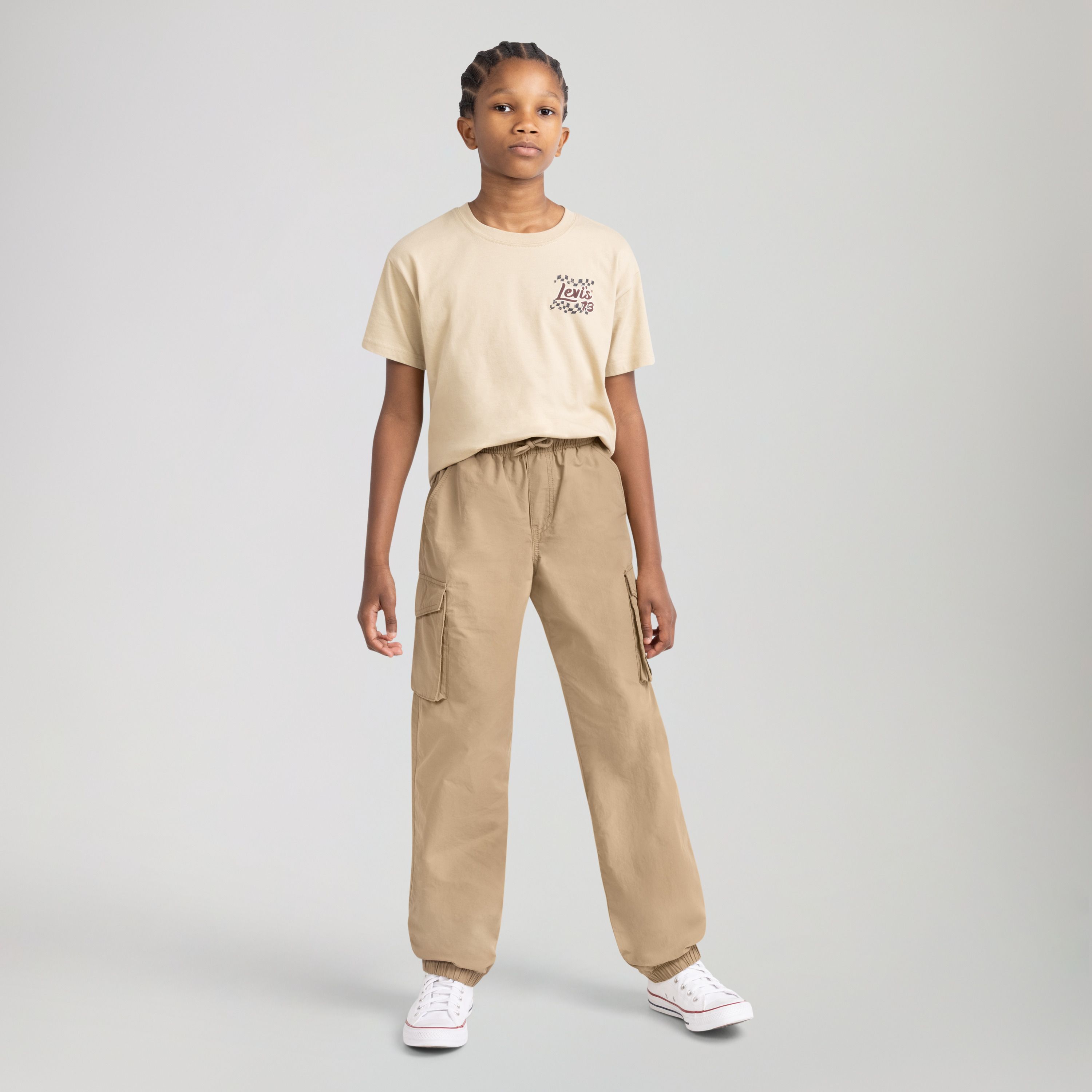 Baggy Cargo Joggers Big Boys 8-20 15