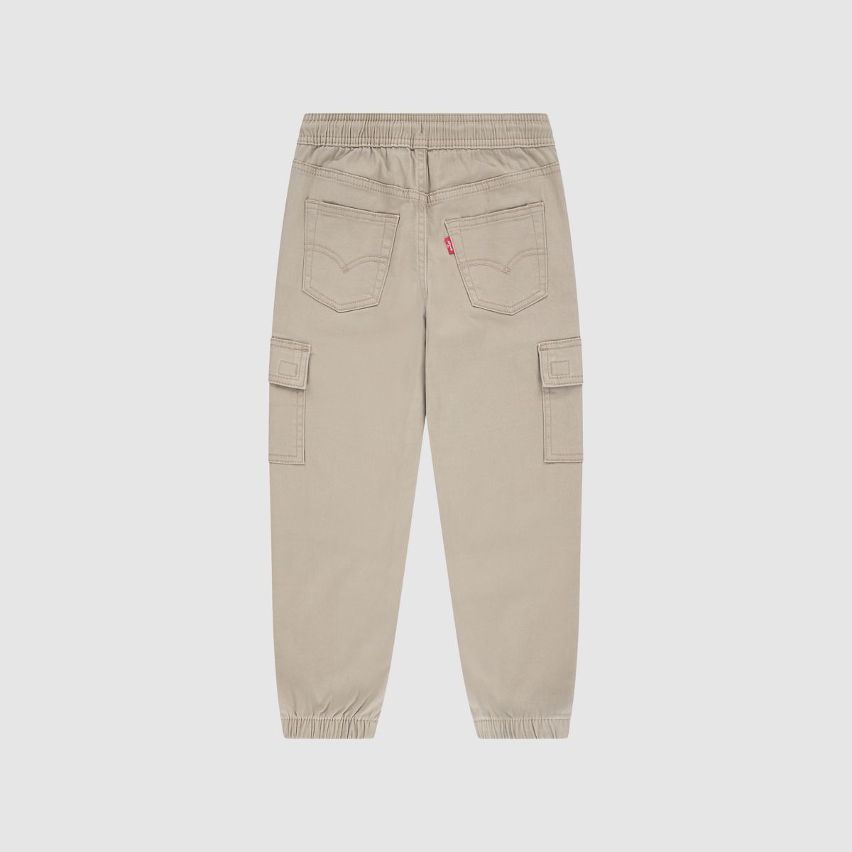 Relaxed Cargo Joggers Little Boys 4-7 — True Chino - Brown
