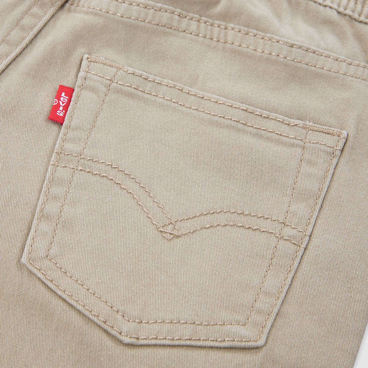 Relaxed Cargo Joggers Little Boys 4-7 — True Chino - Brown