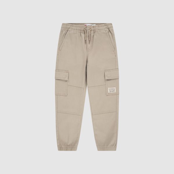 Relaxed Cargo Joggers Little Boys 4-7 — True Chino - Brown