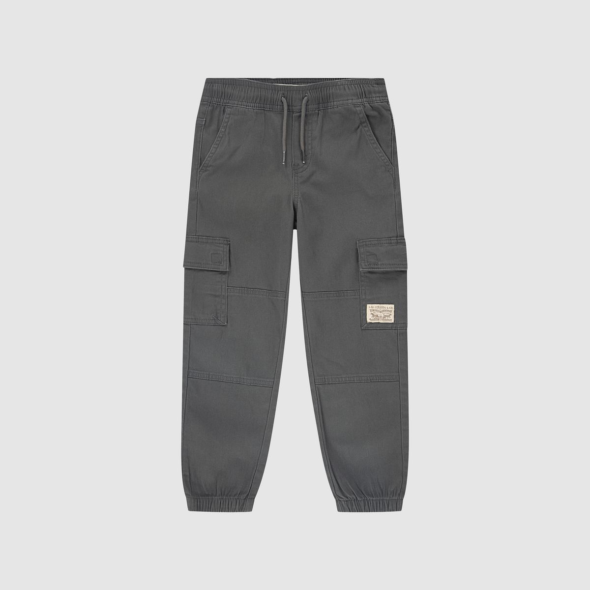 Relaxed Cargo Joggers Little Boys 4-7 — Revolver Grey - Grey