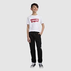 Relaxed Cargo Joggers Big Boys 8-20 — Black 2