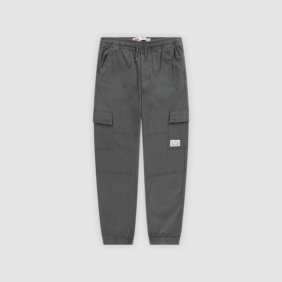 Relaxed Cargo Joggers Big Boys 8-20 — Grey