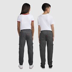 Relaxed Cargo Joggers Big Boys 8-20 — Grey 4