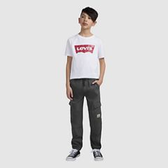 Relaxed Cargo Joggers Big Boys 8-20 — Grey 2
