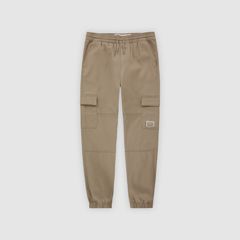 Relaxed Cargo Joggers Big Boys 8-20 — True Chino - Brown 6