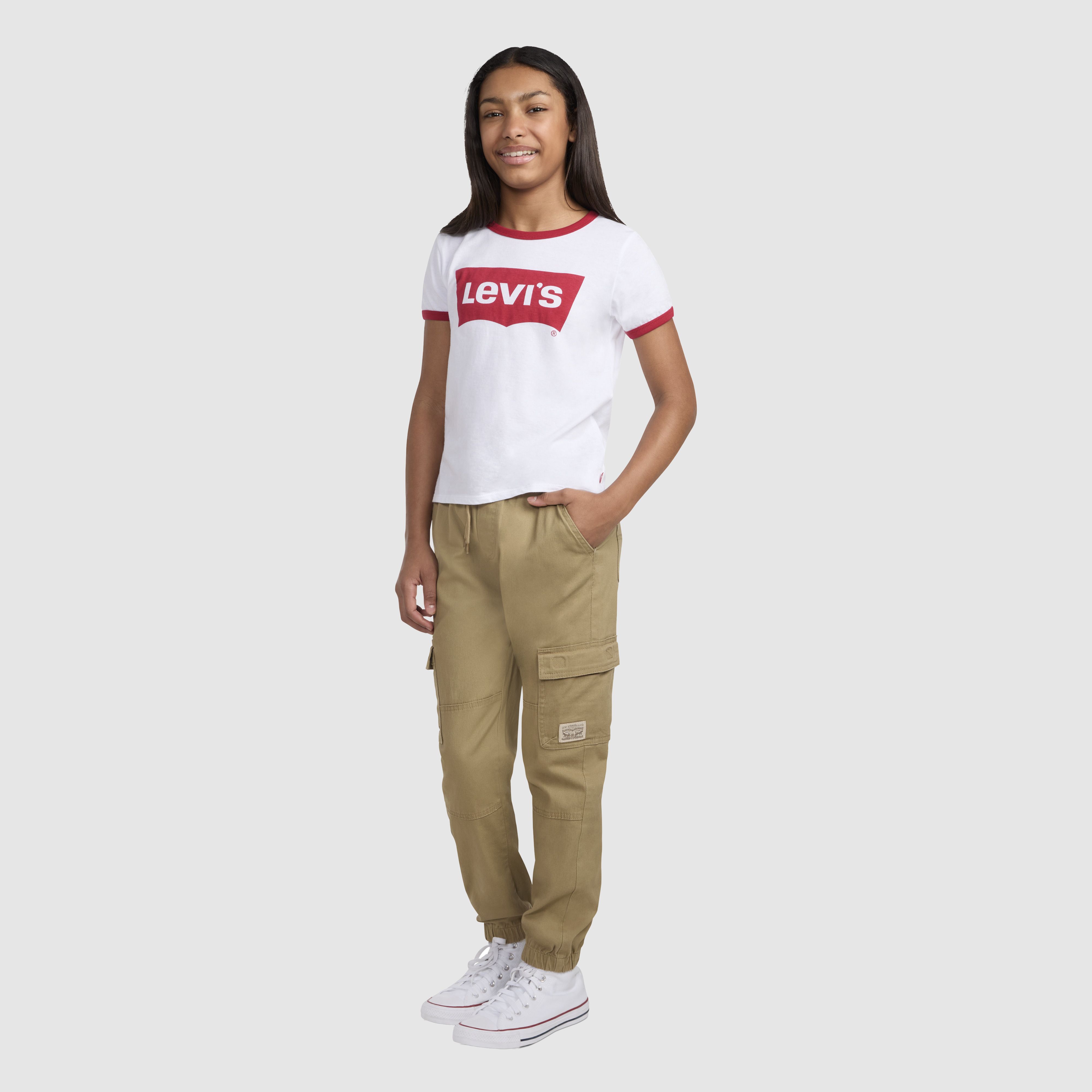 Relaxed Cargo Joggers Big Boys 8-20 5