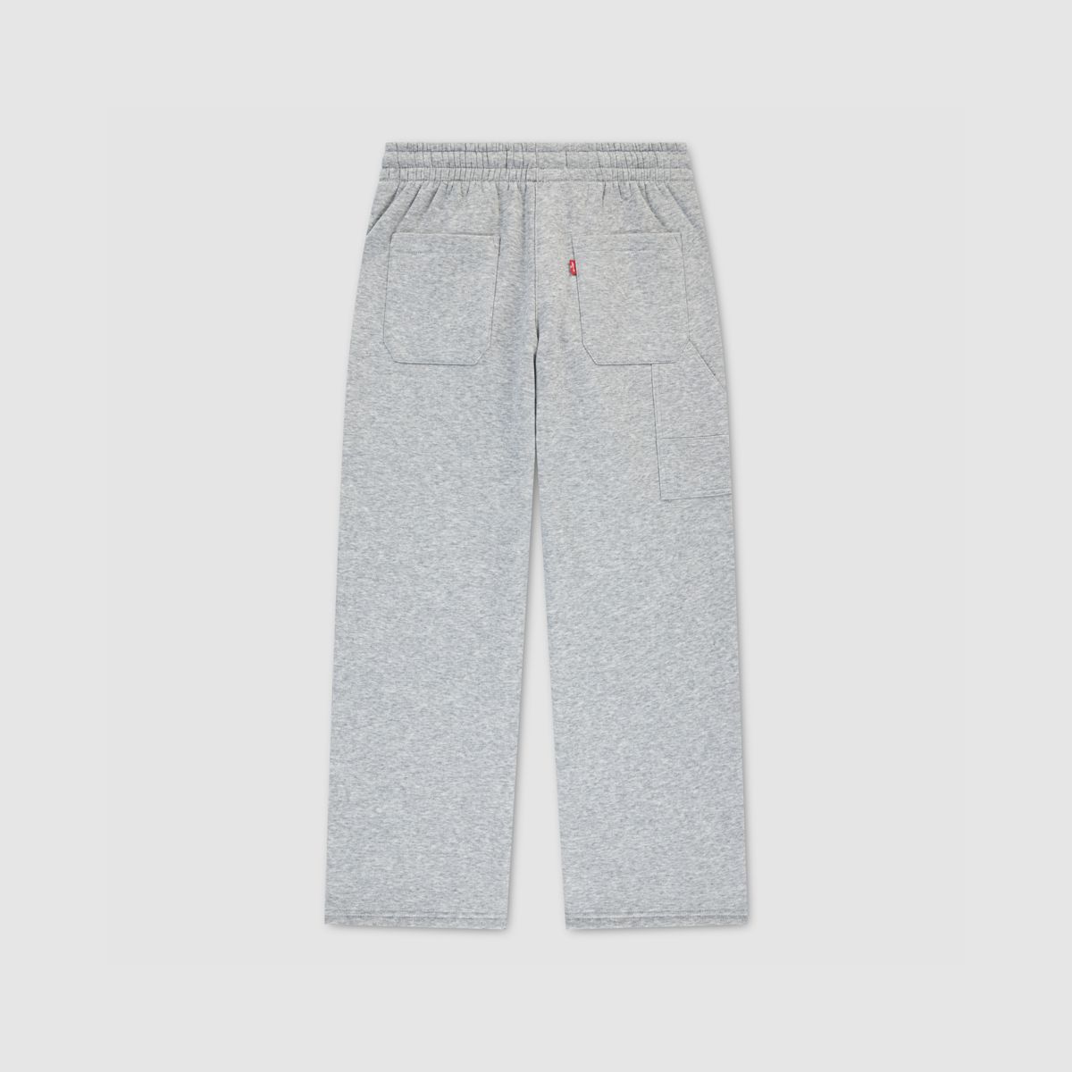 Pull-On Utility Pants Little Boys 4-7 — Grey Heather - Charcoal