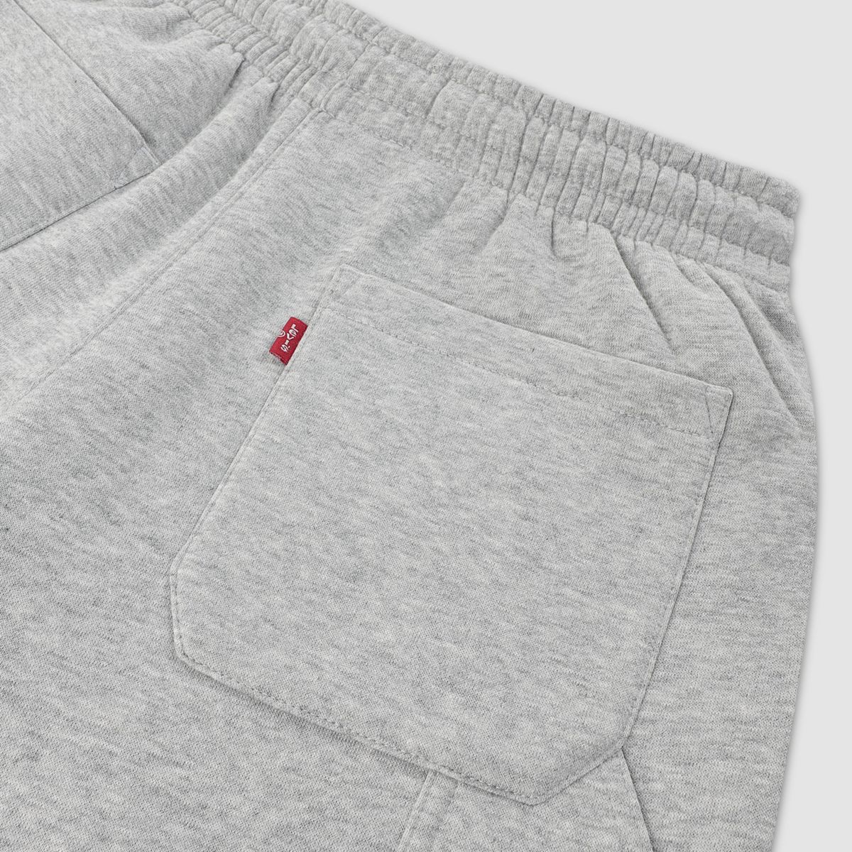 Pull-On Utility Pants Little Boys 4-7 — Grey Heather - Charcoal