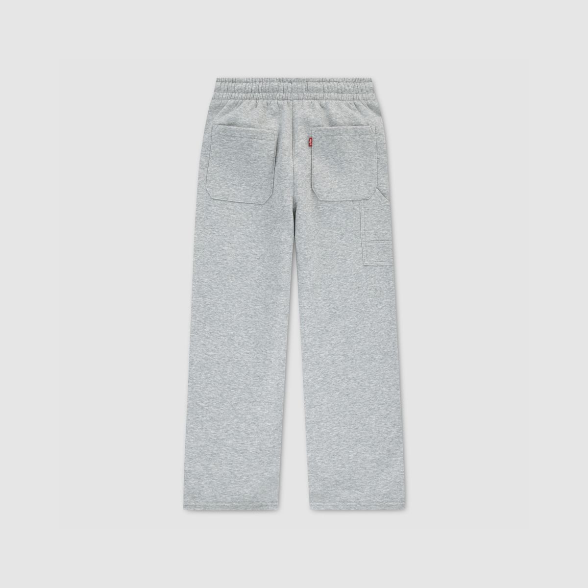 Pull-On Utility Pants Little Boys 4-7 — Grey Heather - Charcoal