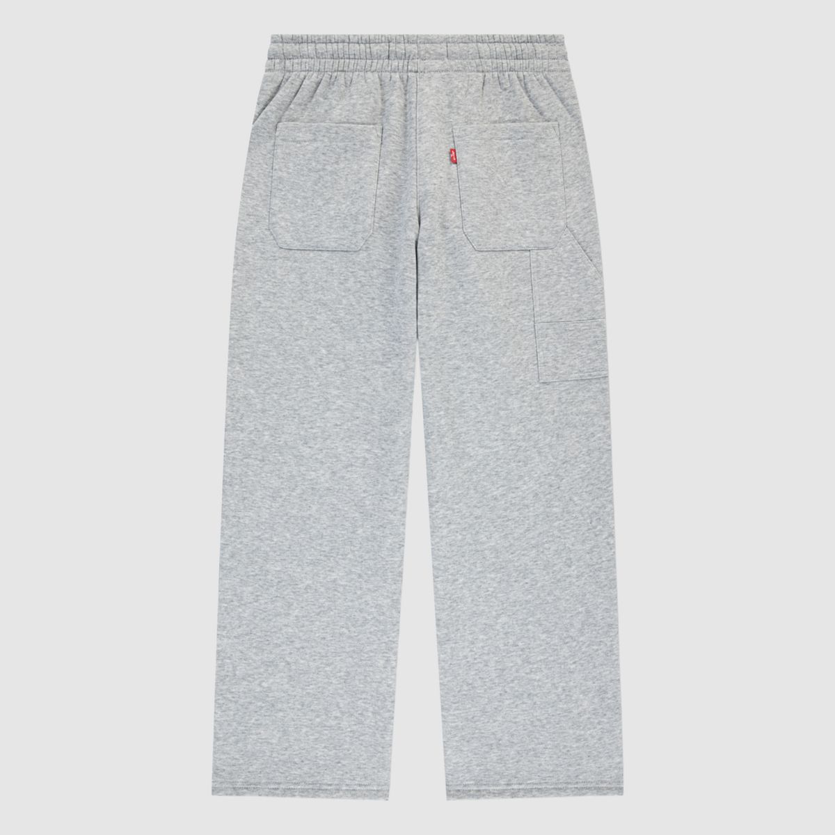 Pull-On Utility Pants Little Boys 4-7 — Grey Heather - Charcoal