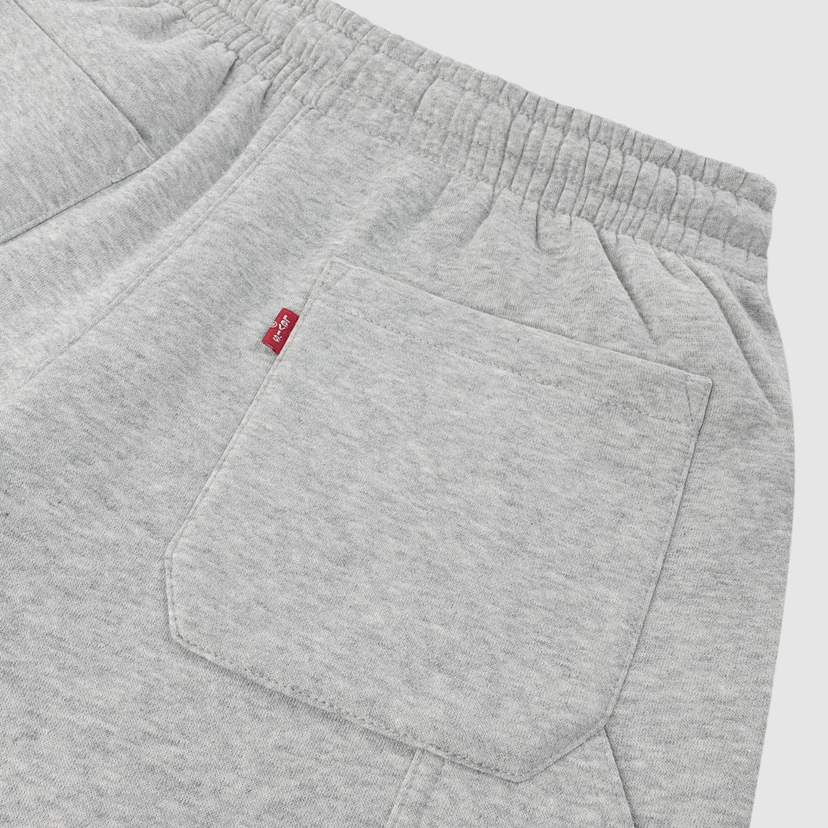Pull-On Utility Pants Little Boys 4-7 — Grey Heather - Charcoal
