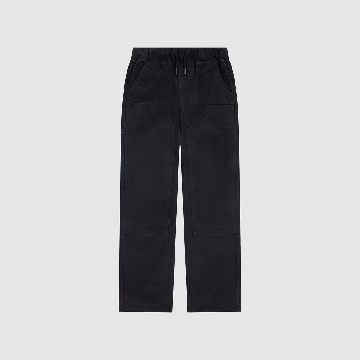 Pull-On Utility Pants Little Boys 4-7 — Jet Black - Black
