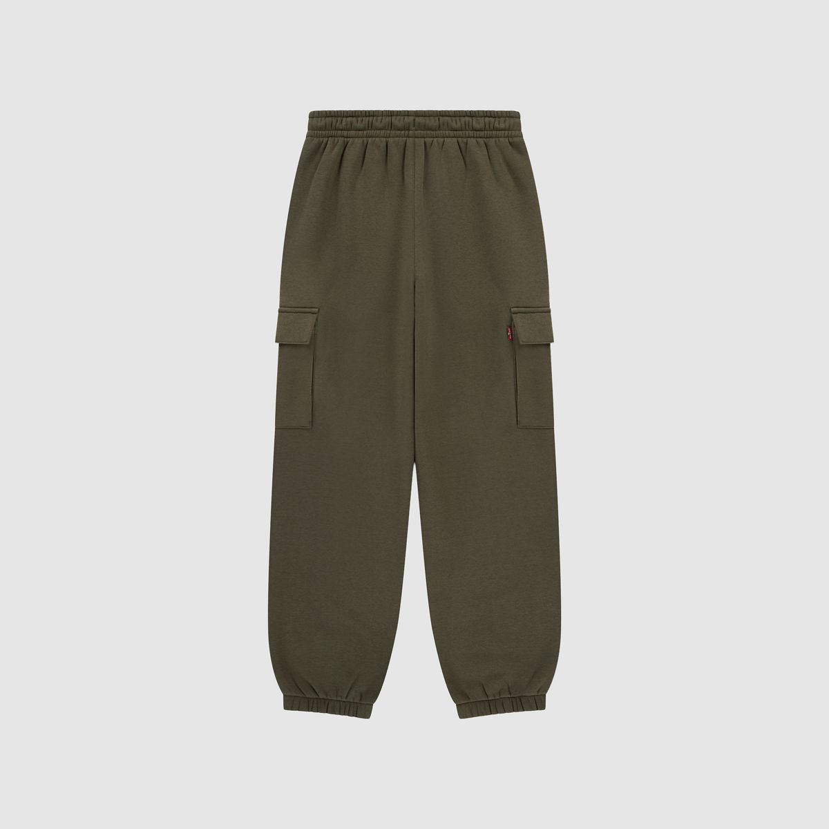 Pull-On Utility Pants Little Boys 4-7 — Olive Night - Green