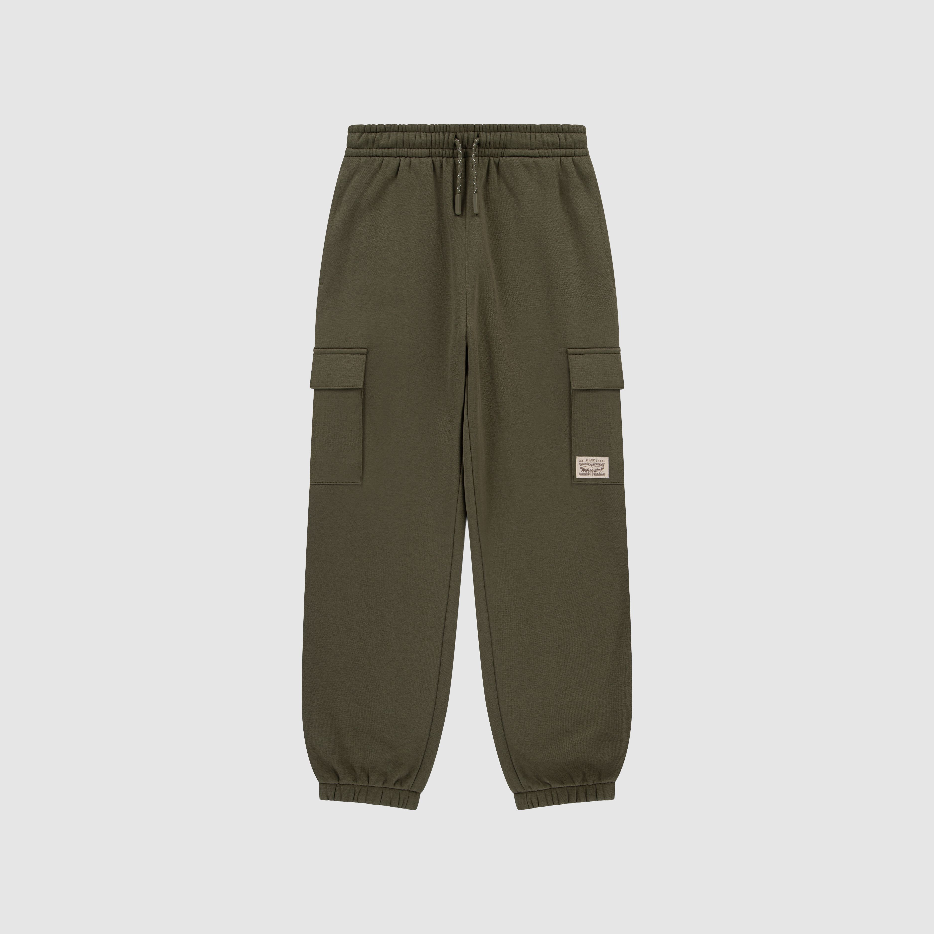 Two Horse Baggy Cargo Joggers Big Boys 8-20 1