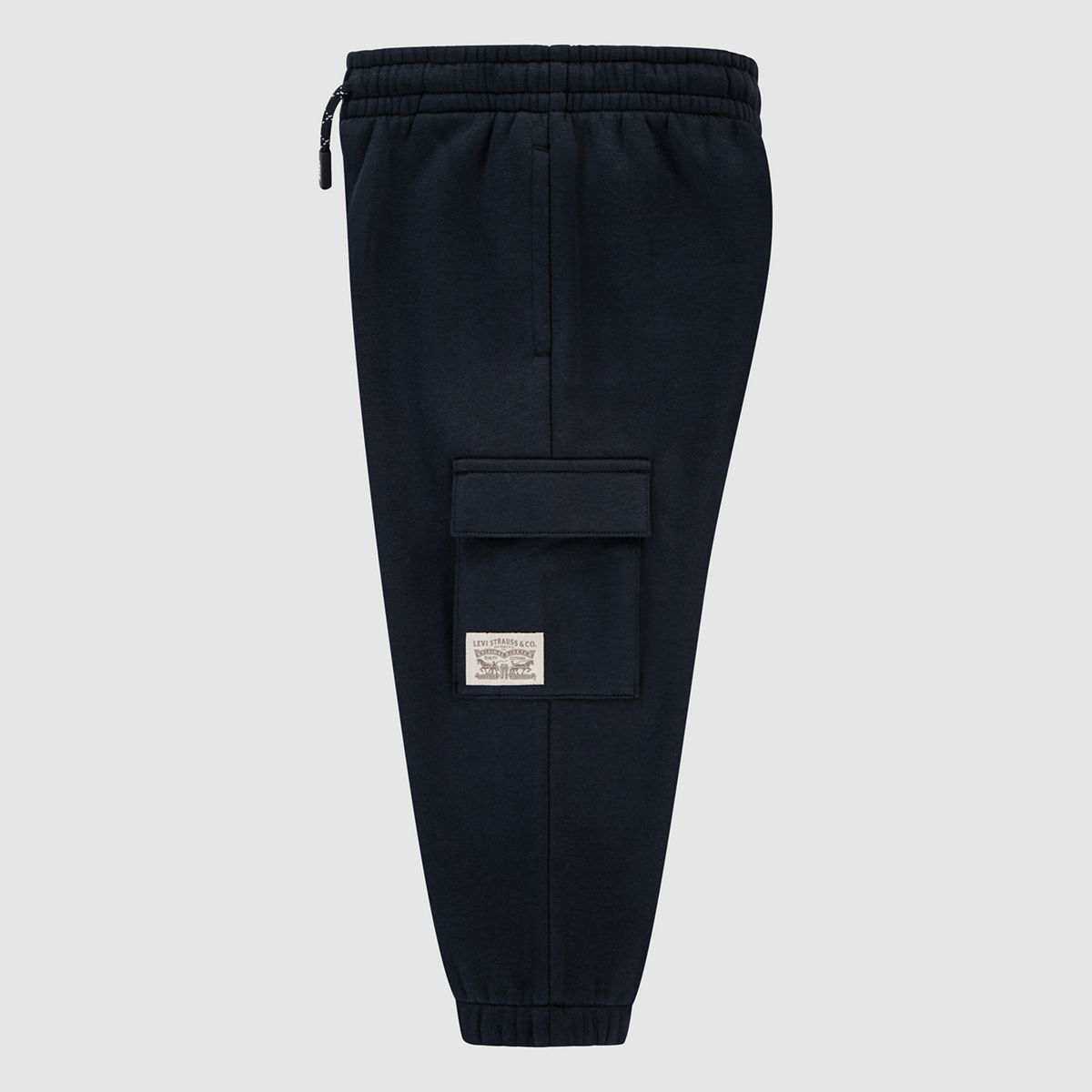Pull-On Utility Pants Little Boys 4-7 — Jet Black - Black