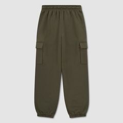 Pull-On Utility Pants Little Boys 4-7 — Olive Night - Green 2