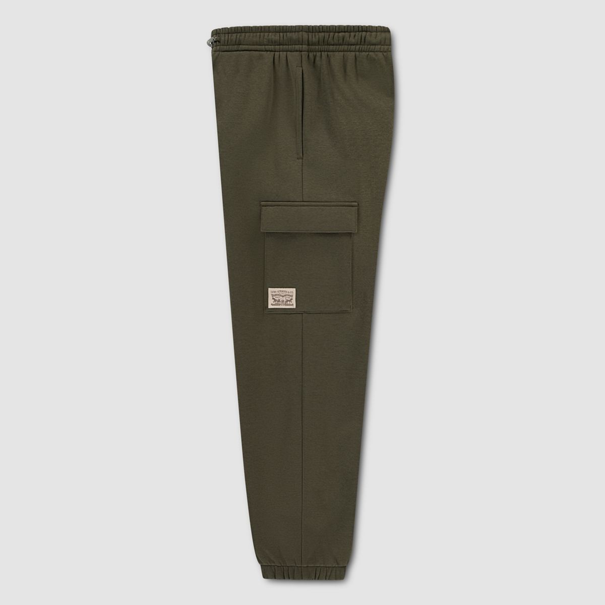 Pull-On Utility Pants Little Boys 4-7 — Olive Night - Green