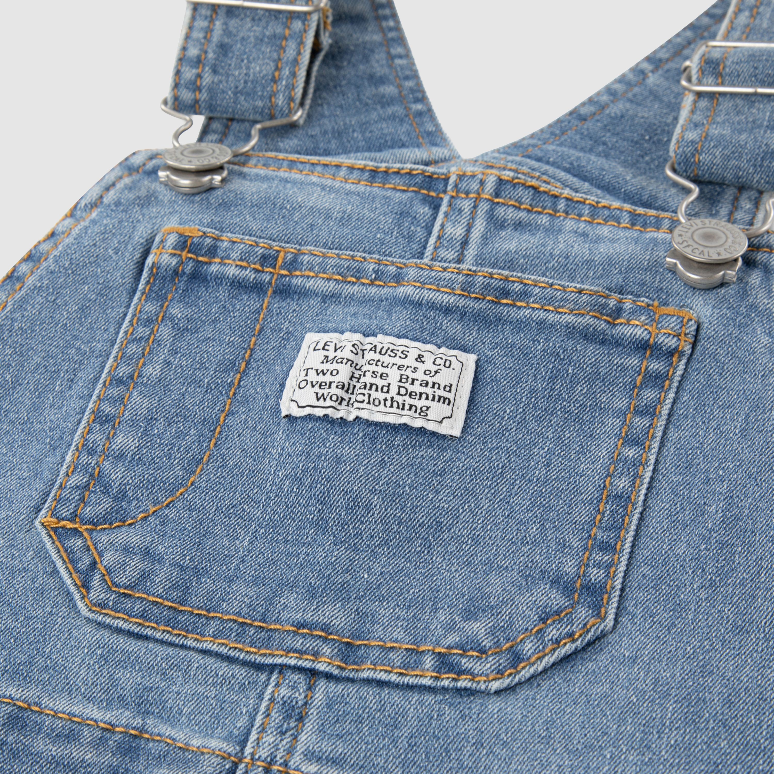 Denim Overalls Toddler Boys 2T-4T 7
